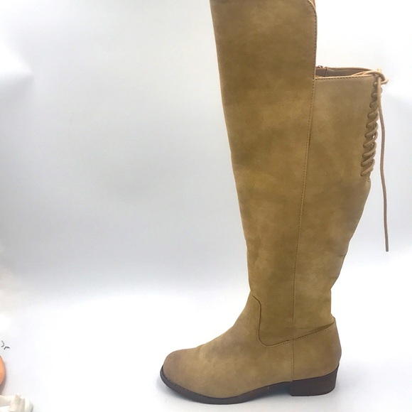 Born in California 👢 Tan Over knee boots Size 7 - Picture 5 of 9